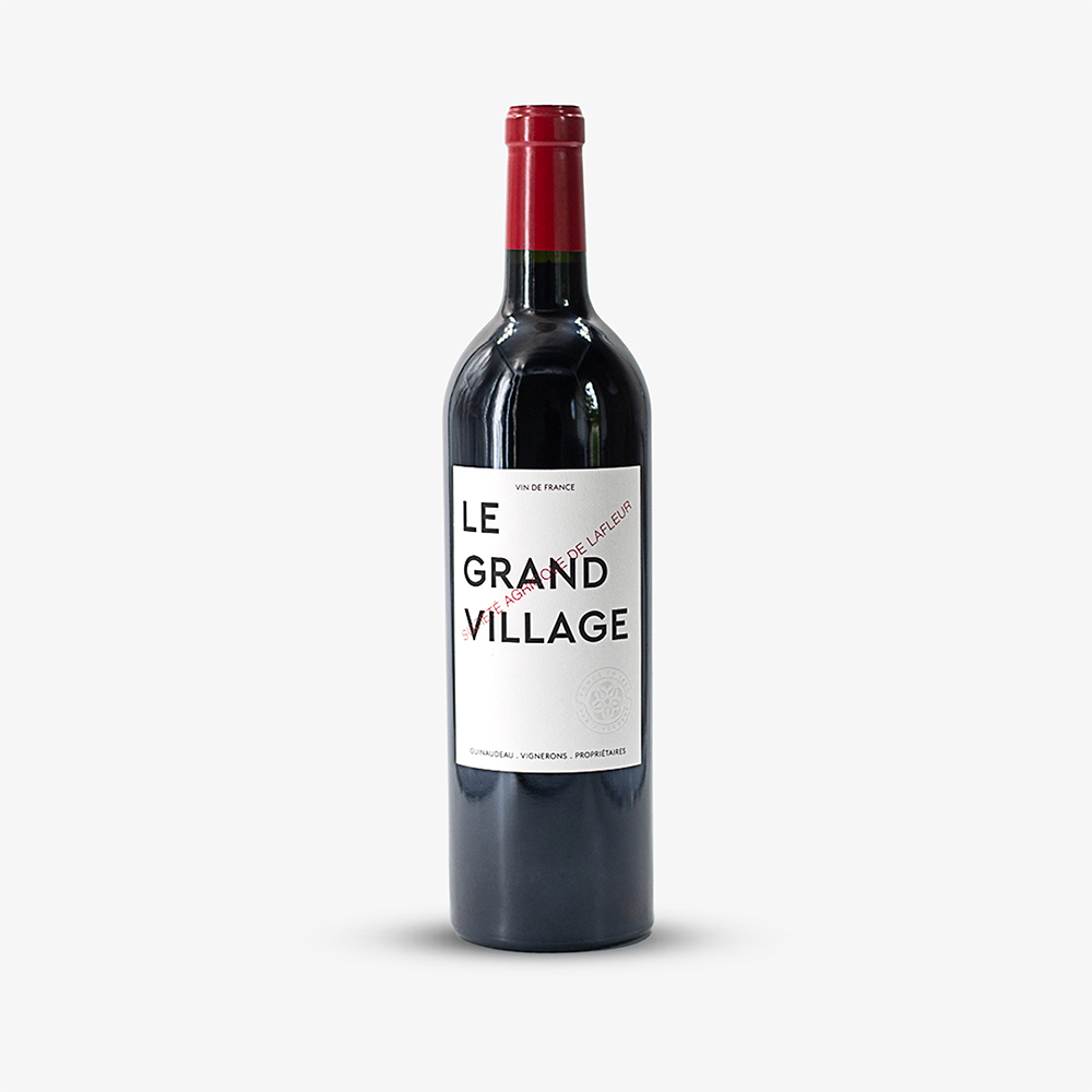 Le Grand Village, Rouge, Vin de France Rouge
