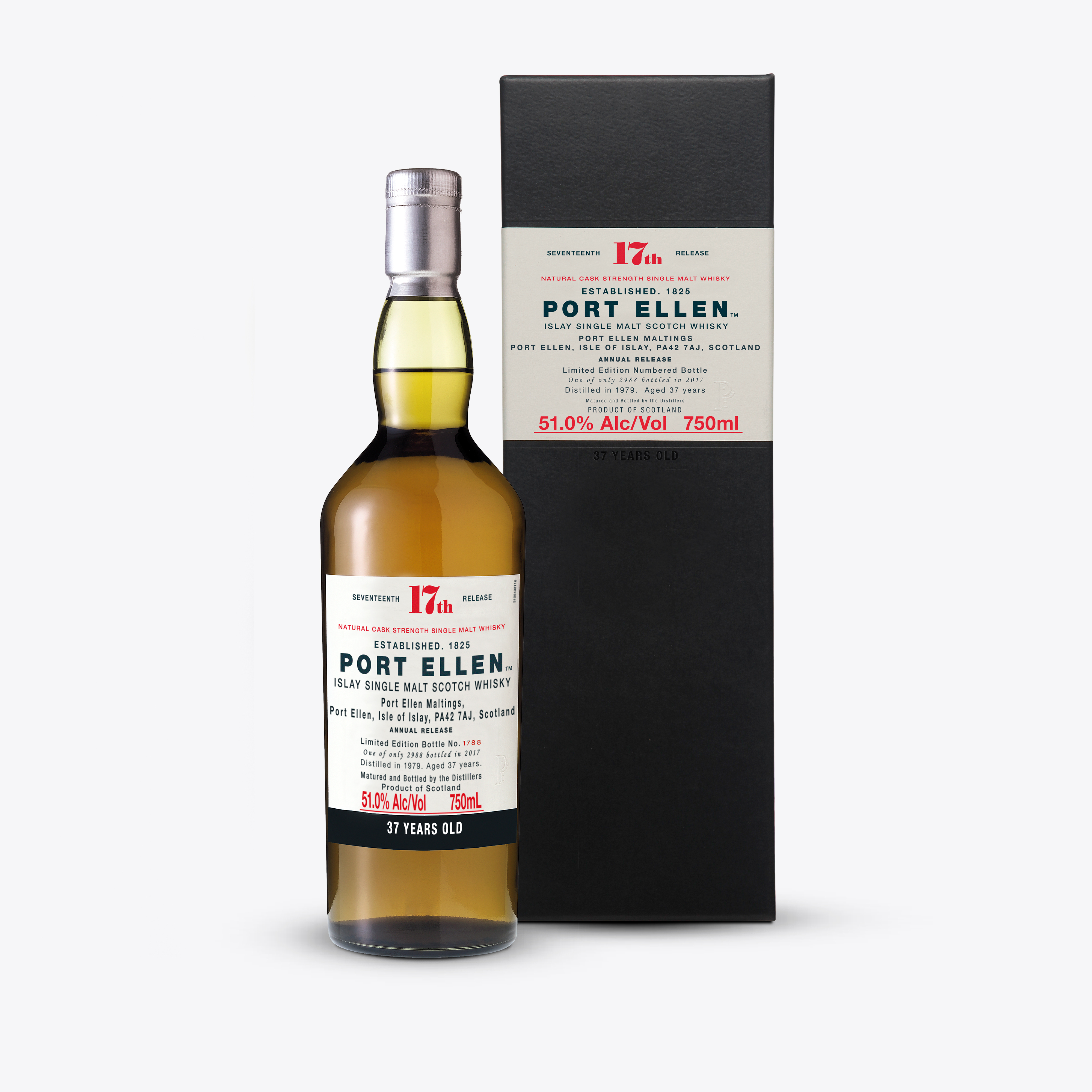 Port Ellen, 1979, 37 Year Old, Islay, (17th Release) Port Ellen, 1979, 37 Year Old, Islay, (17th Release)